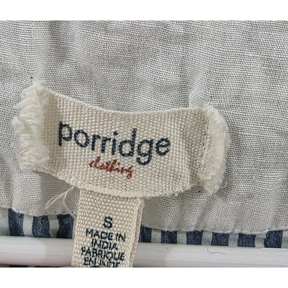 Anthropologie Porridge Womens Linen Vest Size Small White Coastal Cowgirl Beach - Picture 7 of 7